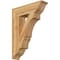Ekena Millwork Balboa Traditional Rough Sawn Bracket, Western Red Cedar, 6"W x 24"D x 32"H BKT06X24X32BOA01RWR - alternate 1
